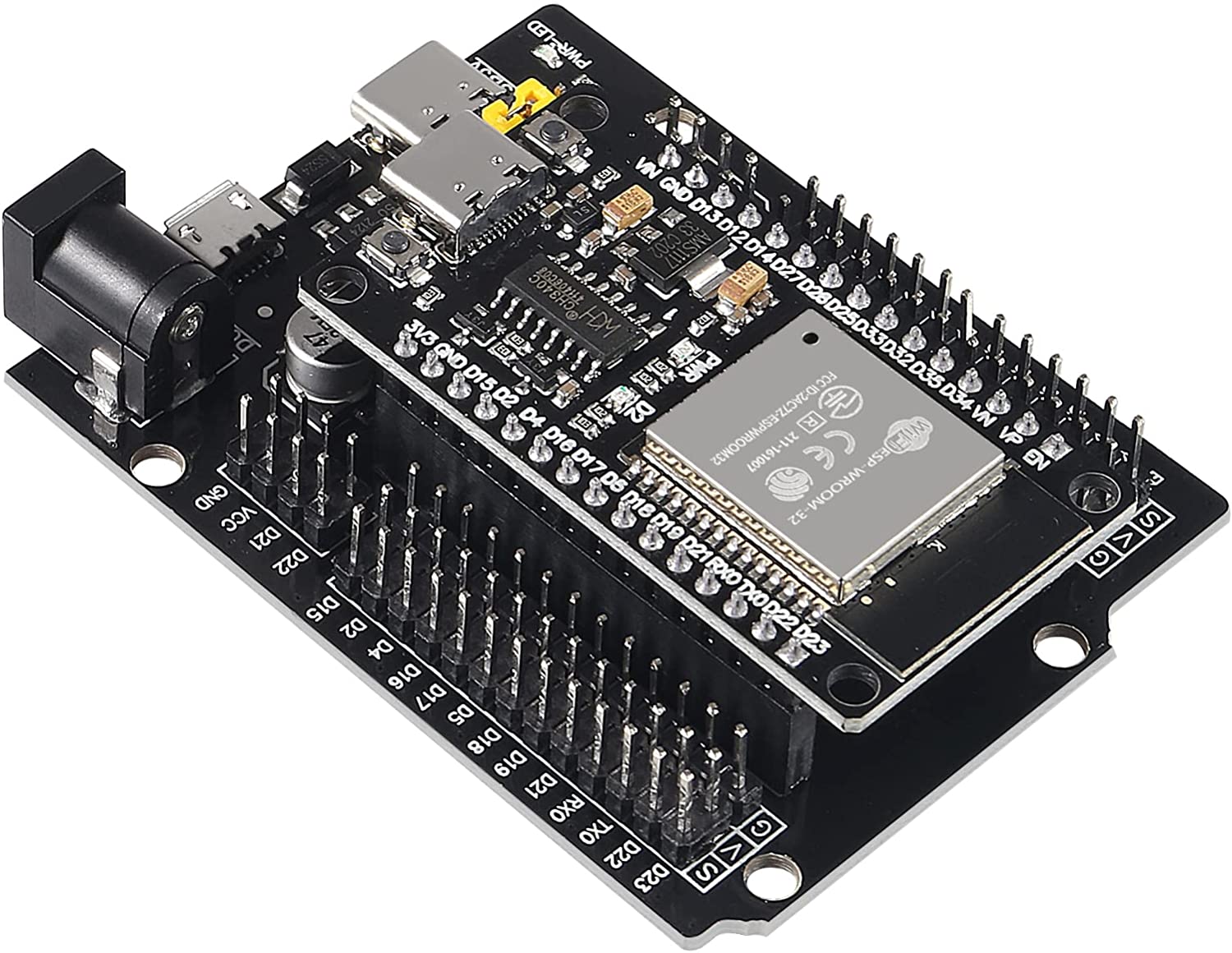 ESP32 WROOM 32 Development Board And Shield Electronics And Domotica