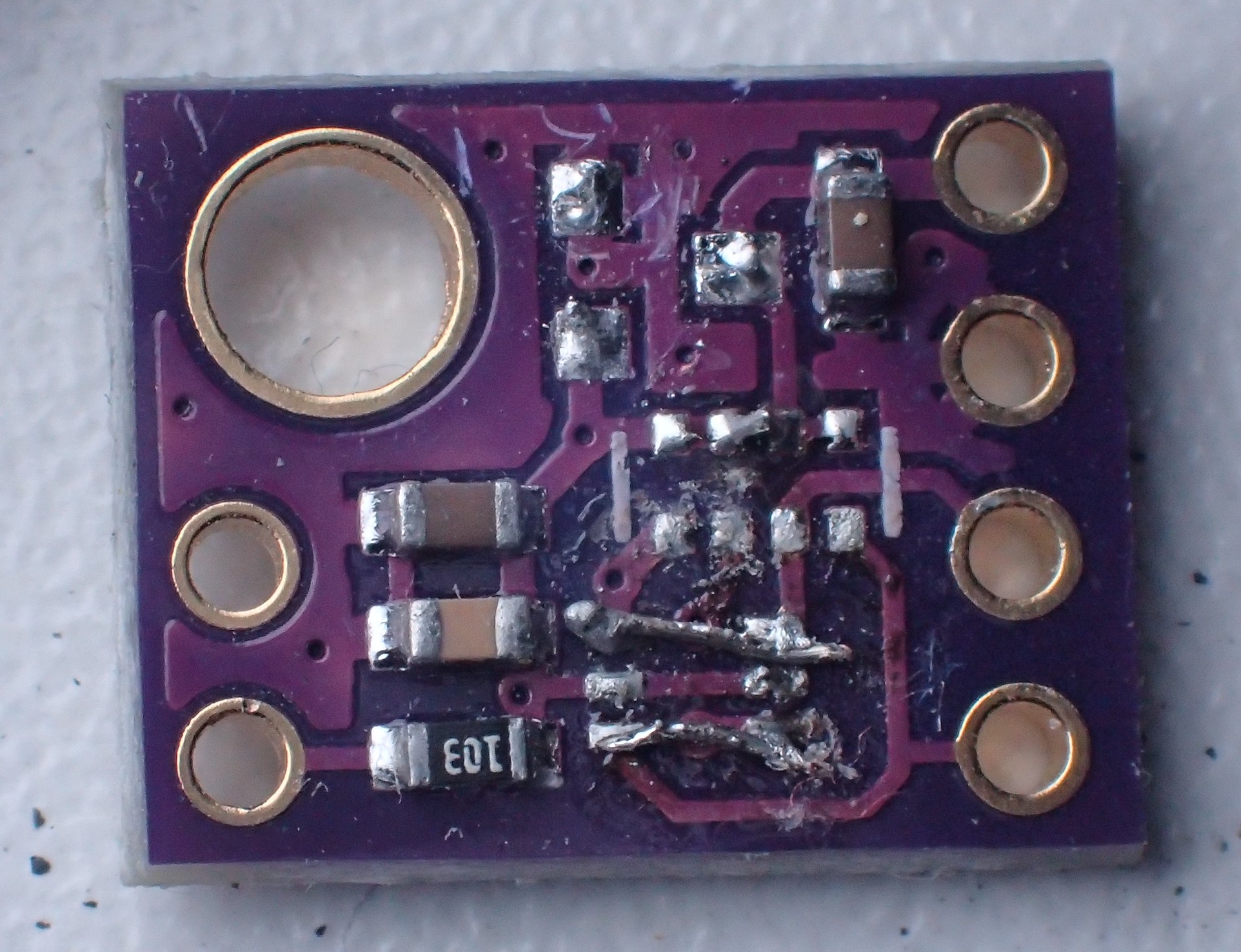 Sensor de luz ambiental MAX44009 GY-49 - aelectronics