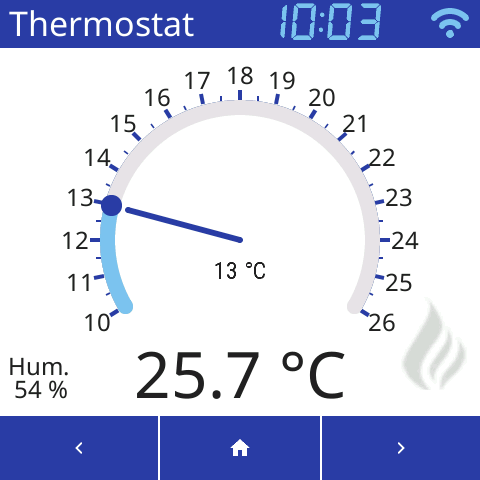 Screenshot Thermostat