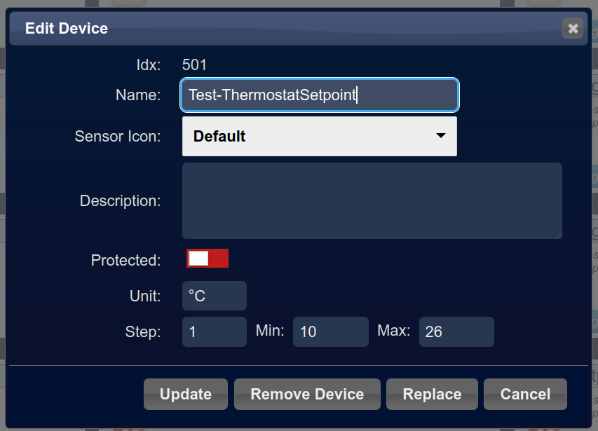 Test-ThermostatSetpoint